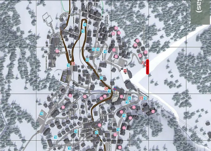 Duplex Lumineux Pres Des Pistes, Parking Couvert, 4 Pers. - Fr-1-464-95 Ла-Плань